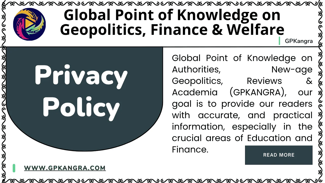 Privacy Policy for GP Kangra